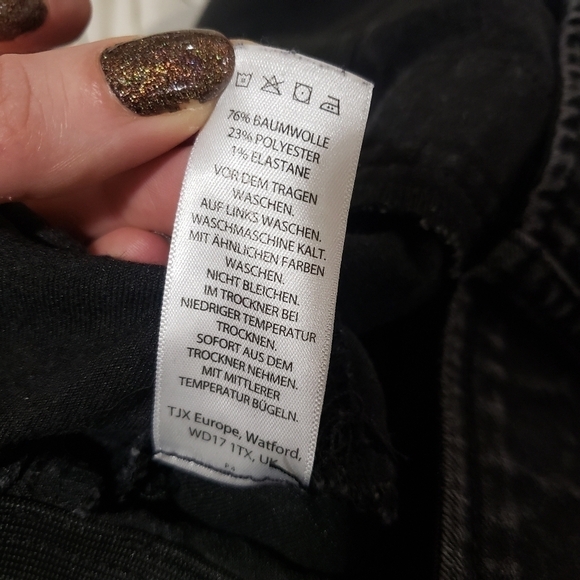 Jones New York Elastic Waist Black Jegging Jeans Size 6 - Picture 9 of 13